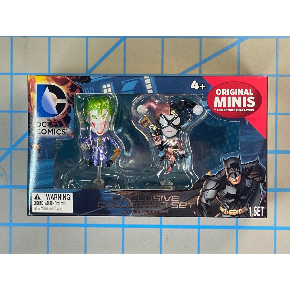 DC Comics Original Minis Joker Harley Quinn Exclusive Collector Set BLIP 2015
